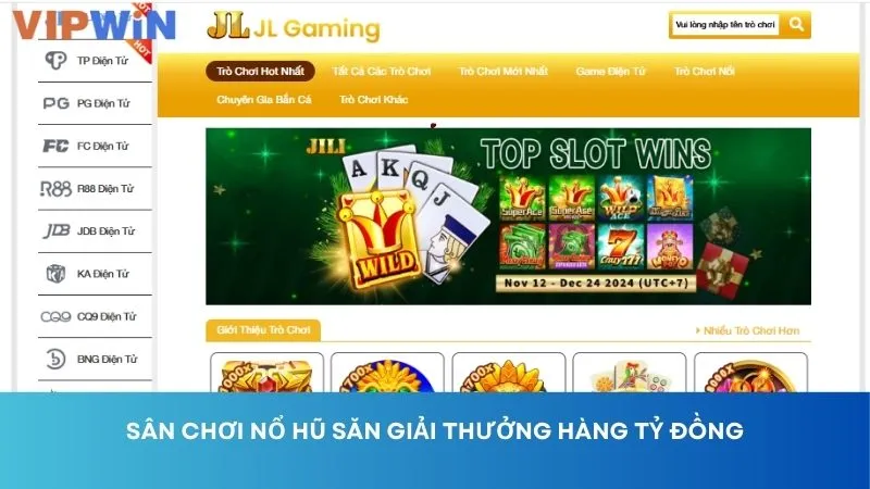 Sân chơi nổ hũ săn giải thưởng hàng tỷ đồng