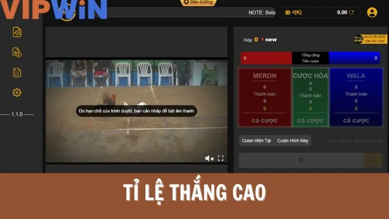 Các hình thức cá cược đá gà VIPWIN được yêu thích nhất